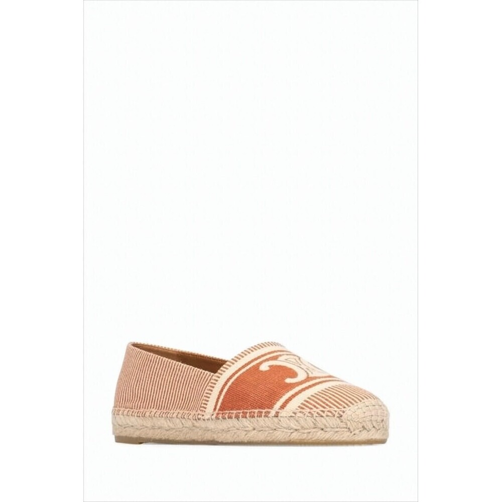 CELINE Pointed-Toe Slip-On Mules With Woven Fabric Upper - Picture 2 of 2
